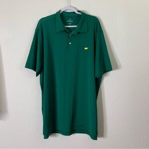 Masters tech golf Mens green short sleeve polo shirt XXL